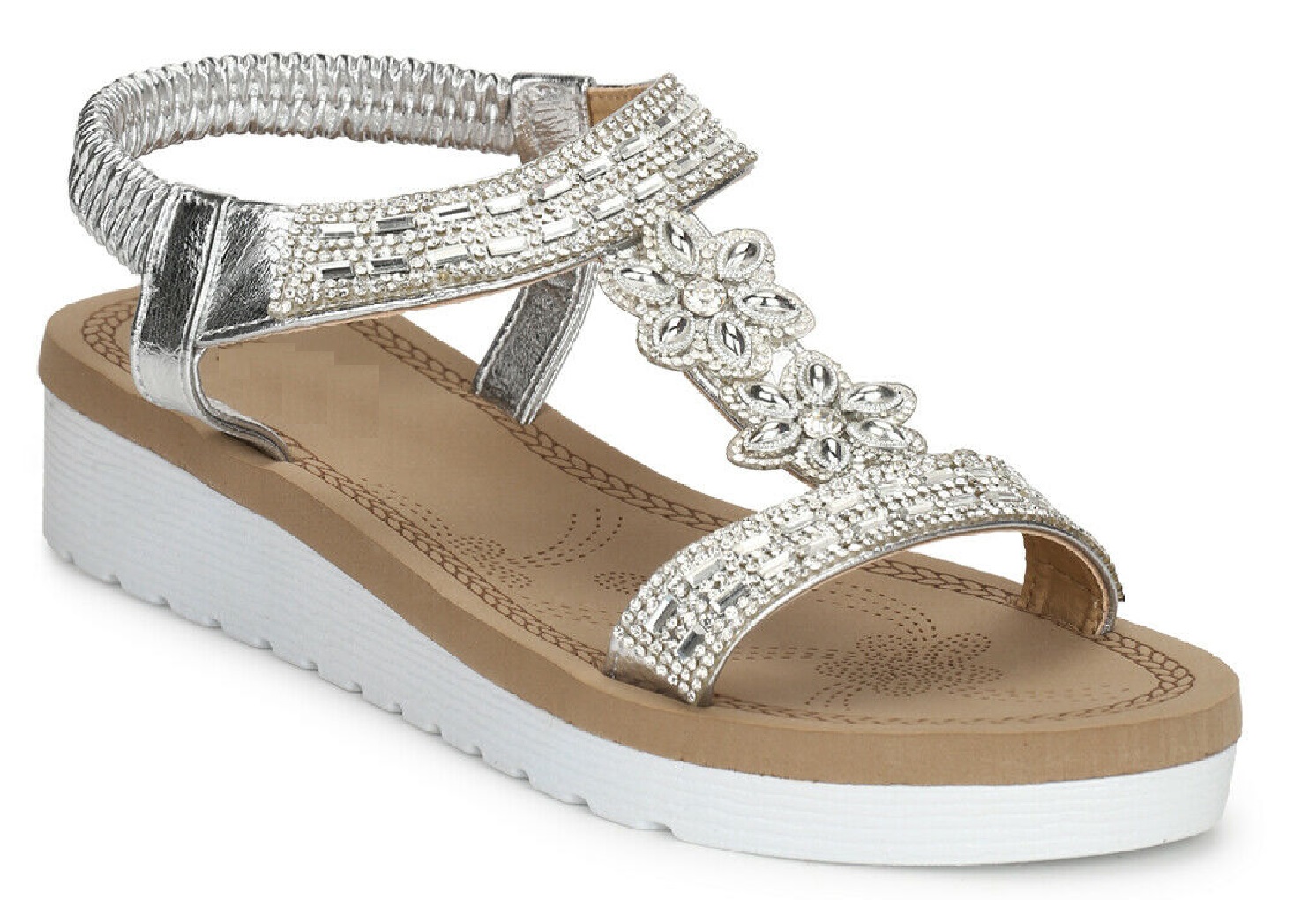 ladies comfy flat sandals